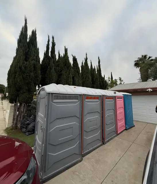Row of units along a street